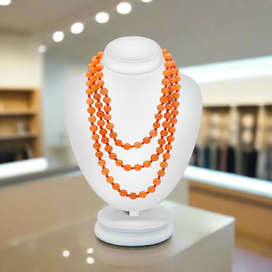 Orange Aventurine Mala