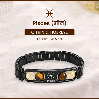 Metal Zodiac Bracelet Collection with 12 Constellation Signs