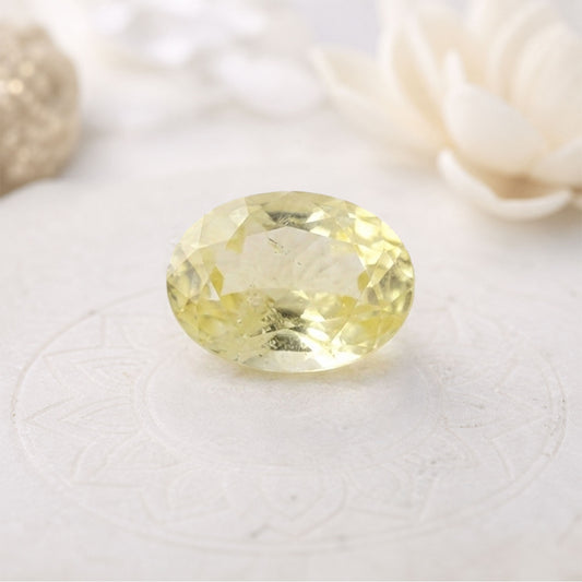 Pukhraj (Yellow Sapphire) 4.81 Cts