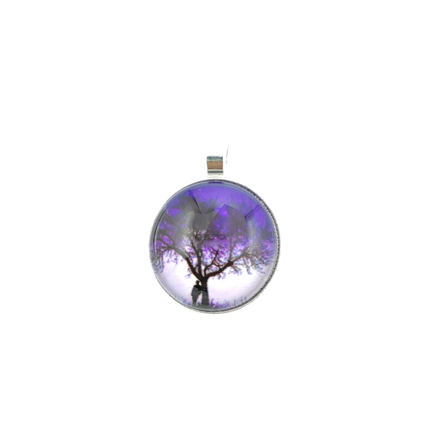 Tree of Life Purple Pendant