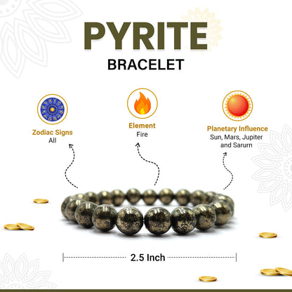 Healing Pyrite Bracelet BhagyaG