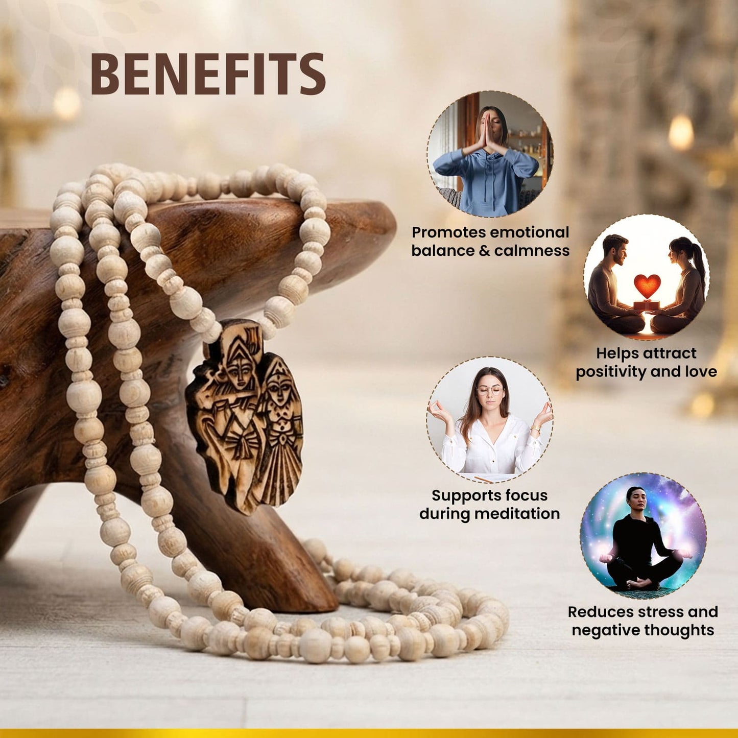 Radha krishna Tulsi Mala