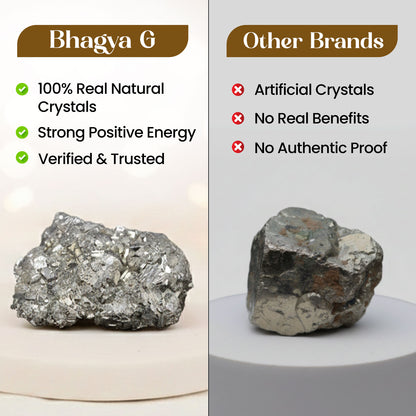 Raw Pyrite Crystal Stone (Chispa)