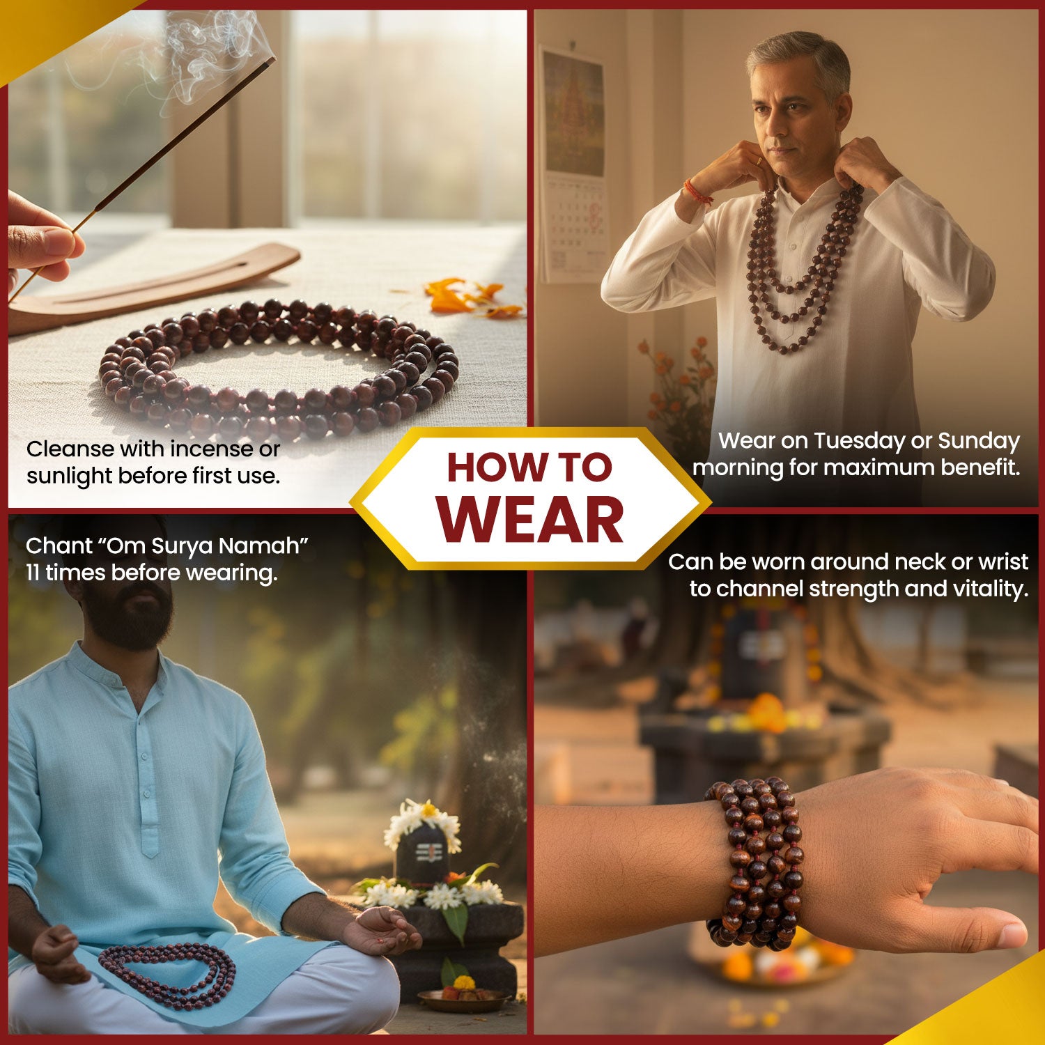 Why Wear Red Tiger Eye Mala