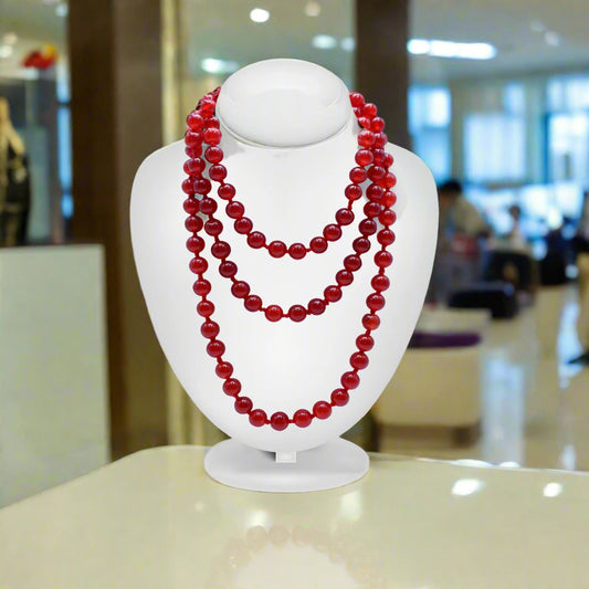 Red Jade Mala