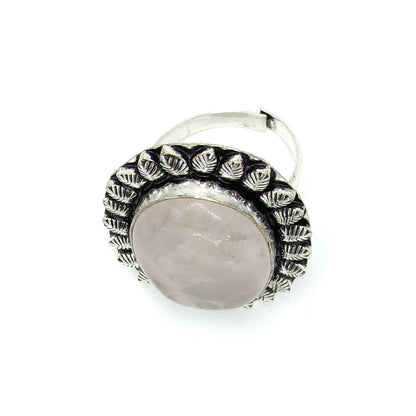 Rose Quartz Rings