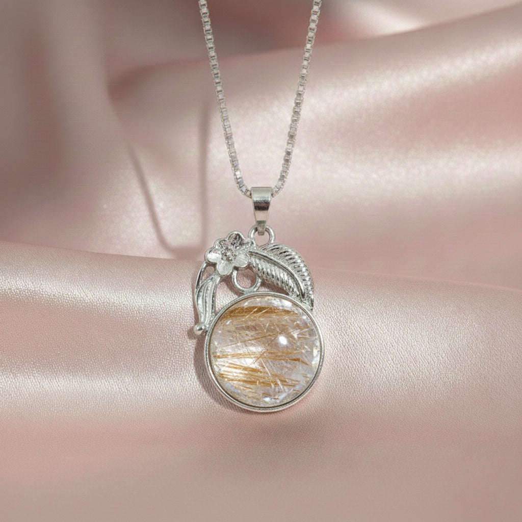 Rutile Crystal Pendant