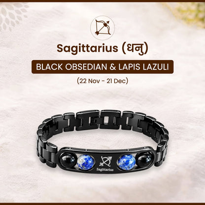 Metal Zodiac Bracelet Collection with 12 Constellation Signs