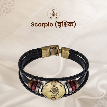Zodiac Bracelet Collection with 12 Constellation Signs