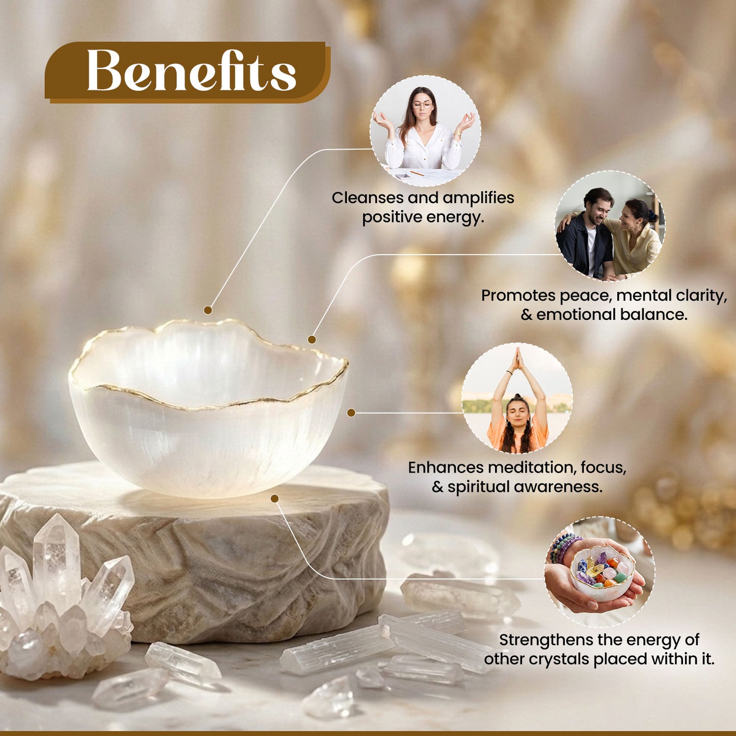 Selenite Bowl