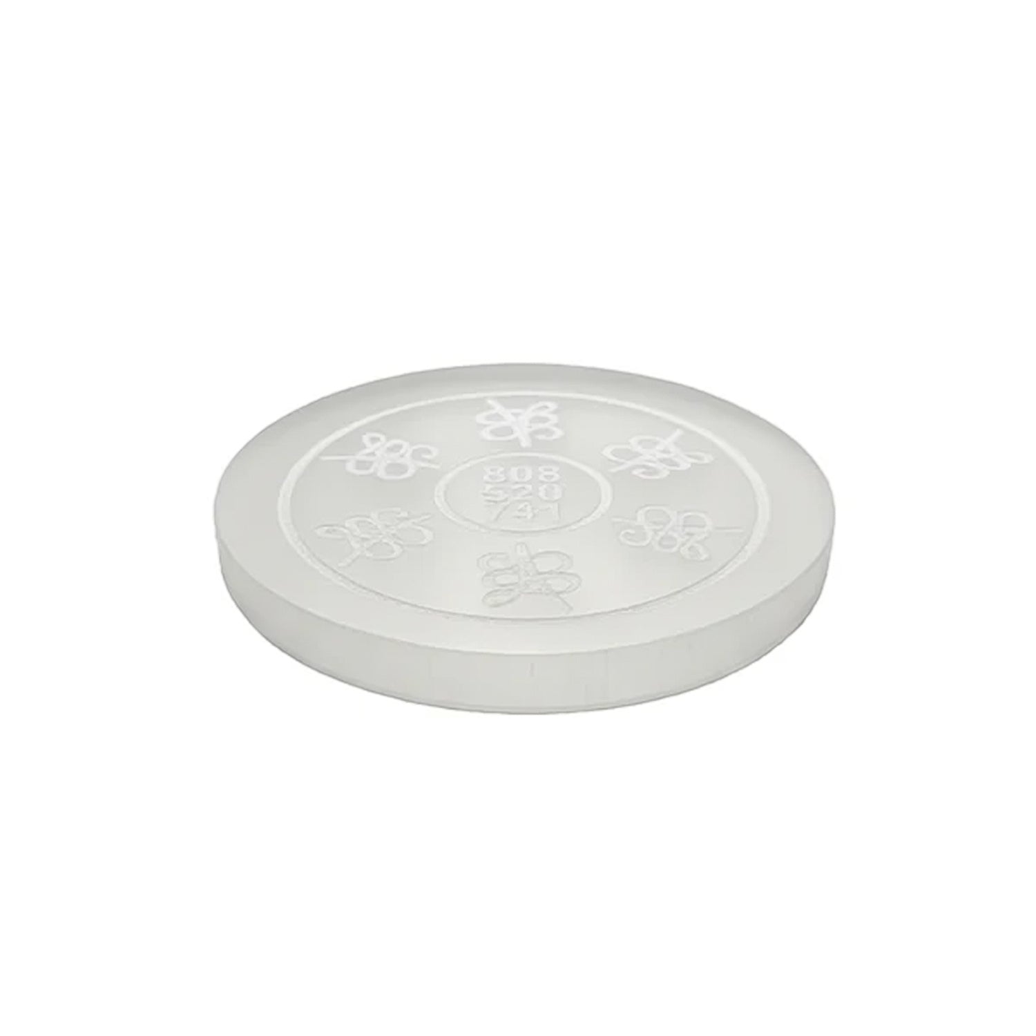 healing crystal plate