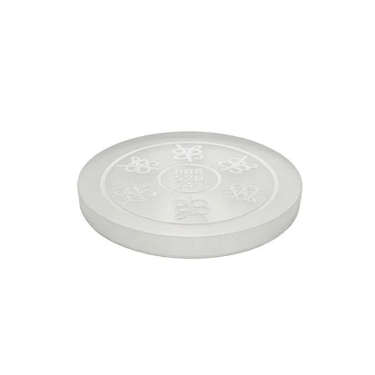 healing crystal plate