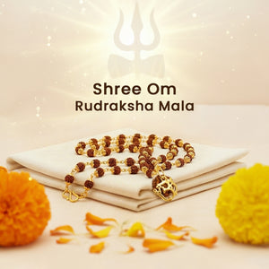 Shree Om Rudraksha Mala 