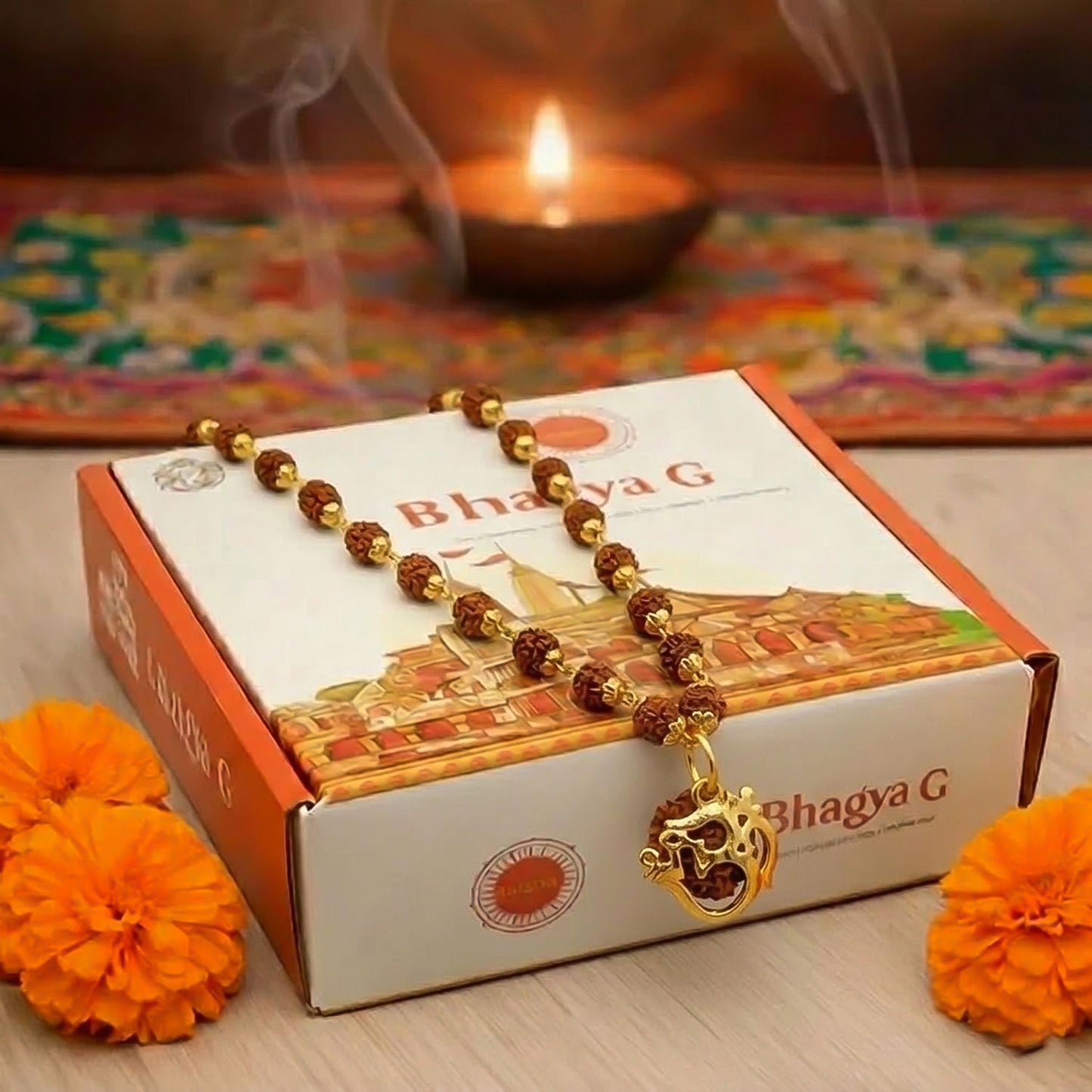Shree Om Rudraksha Mala