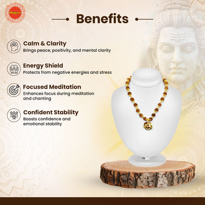 Shree Om Rudraksha Mala