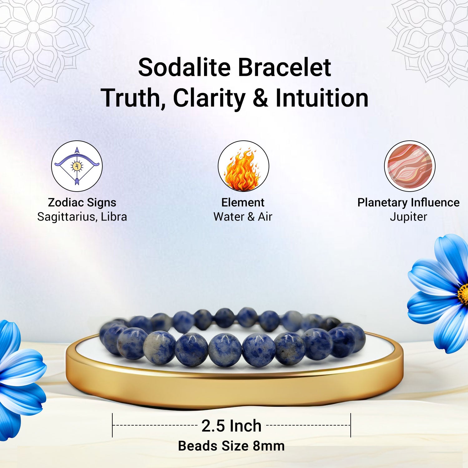 Communication Crystal Bracelet
