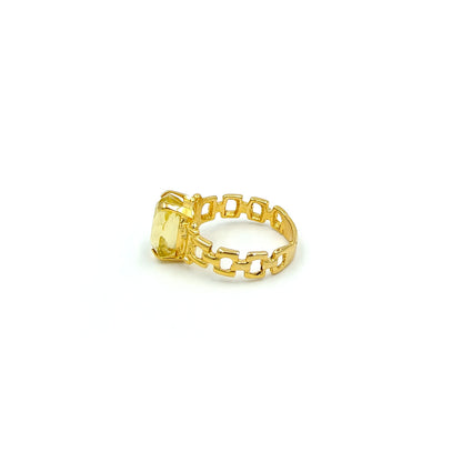 Sunehla (Golden Topaz) Ring