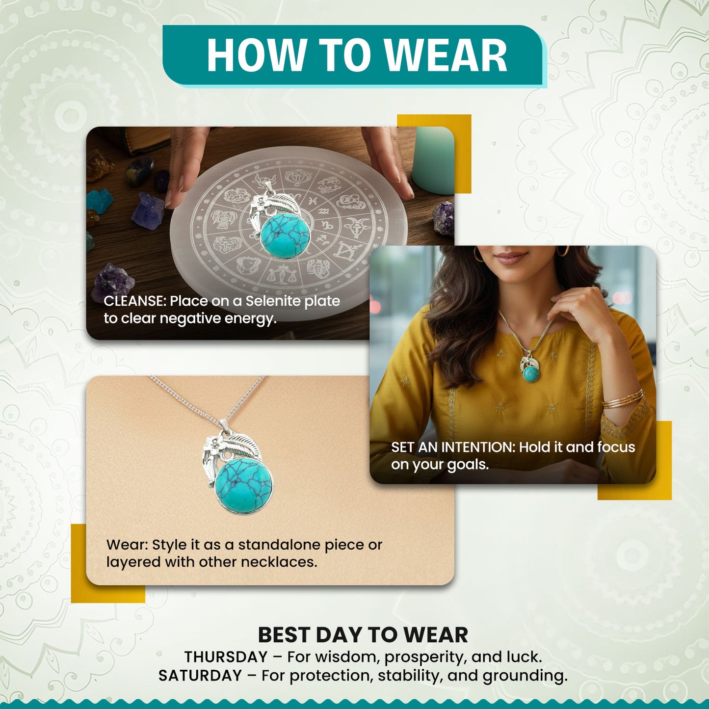 Original Turquoise BhagyaG