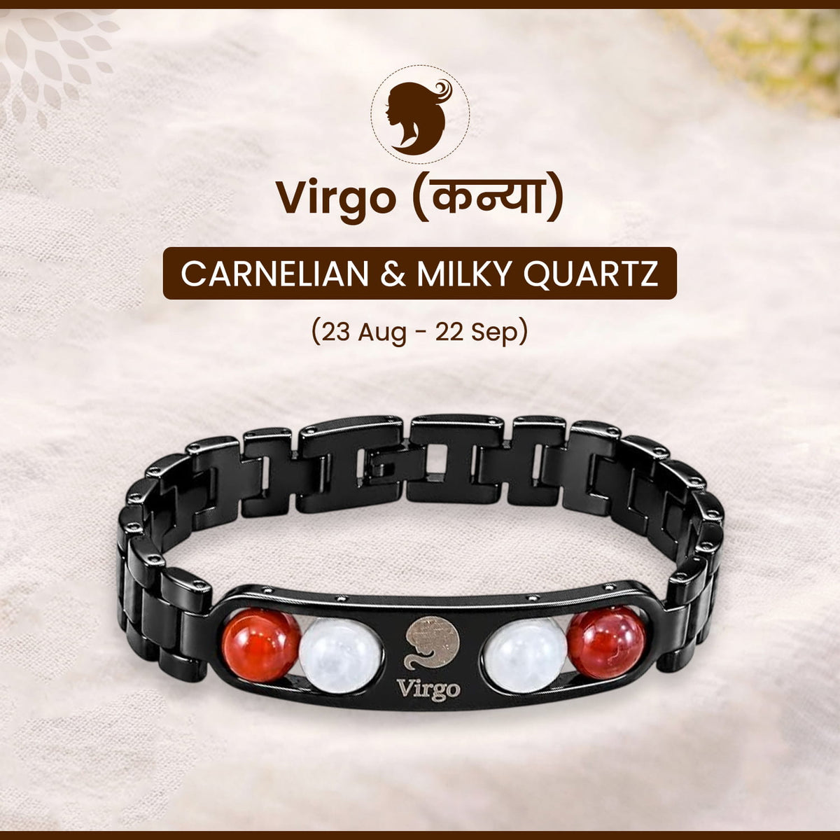 Metal Zodiac Bracelet Collection with 12 Constellation Signs