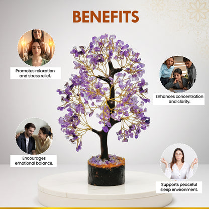 Amethyst Crystal Tree