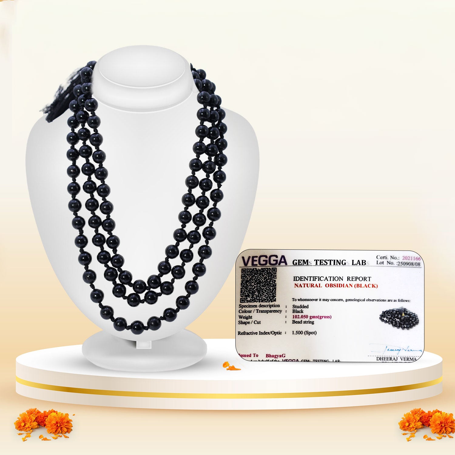 Healing Crystal Mala