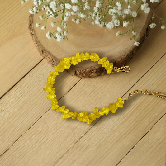 Citrine Chips Bracelet
