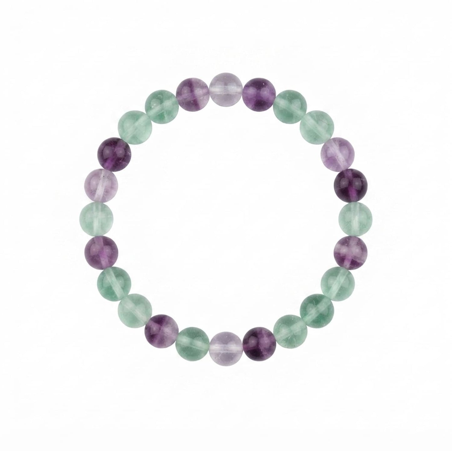 Fluorite New Crystal Bracelet