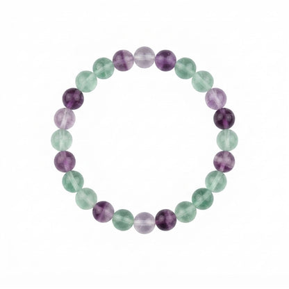 Fluorite New Crystal Bracelet