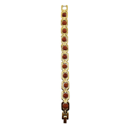 Golden Rudraksha Bracelet