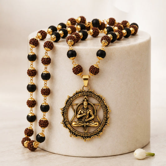 Hanuman Kavach Karungali Rudraksha Mala