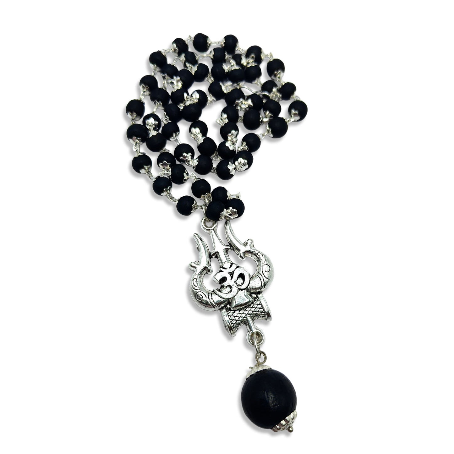 Karungali Shiva Om Mala – Protection, Peace & Positive Energy Bracelet