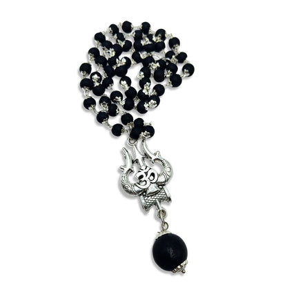 Karungali Shiva Om Mala – Protection, Peace & Positive Energy Bracelet