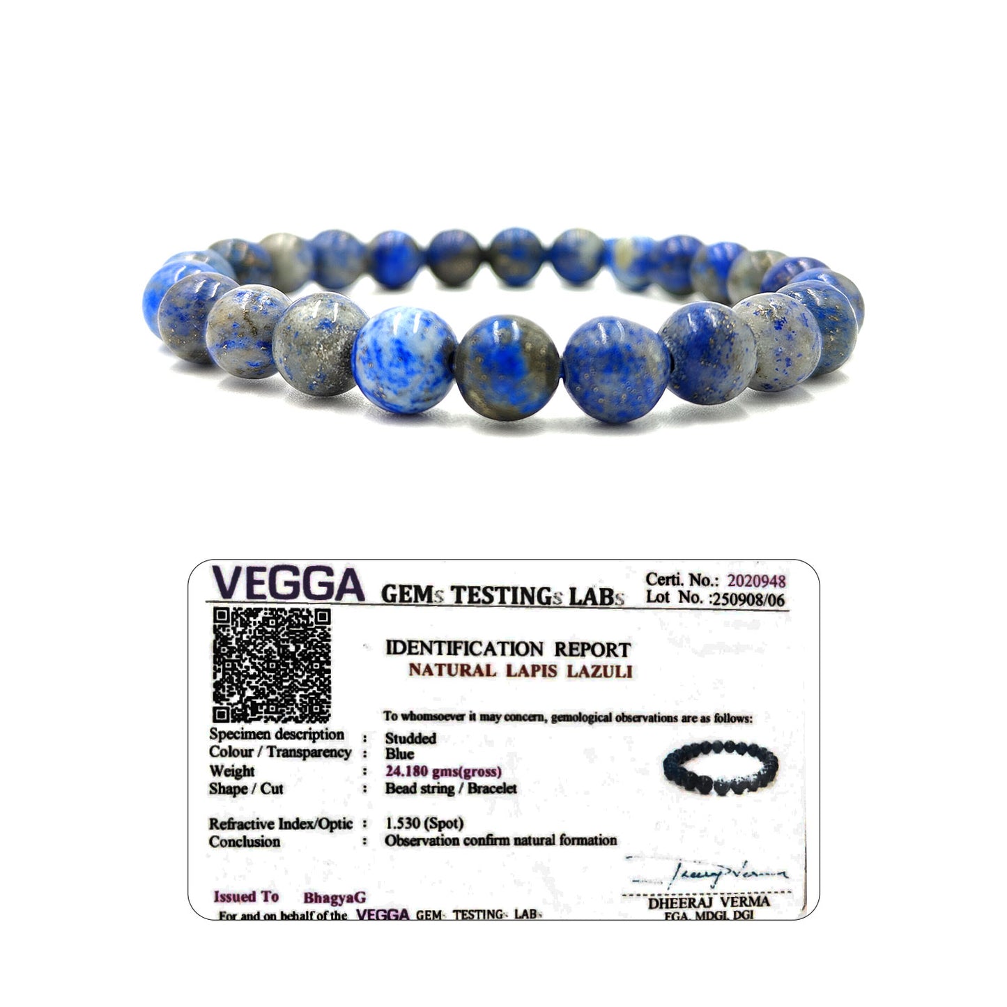 Communication Healing Bracelet