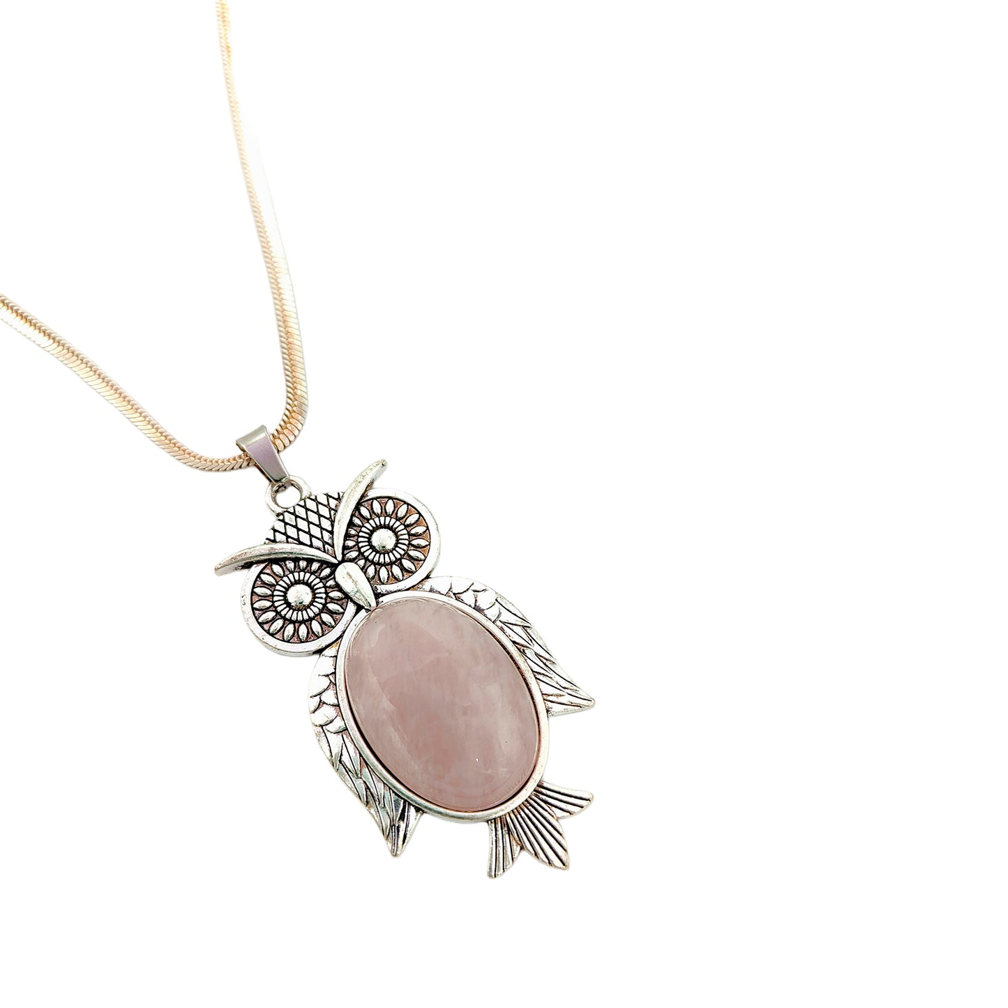 Crystal Owl Pendant