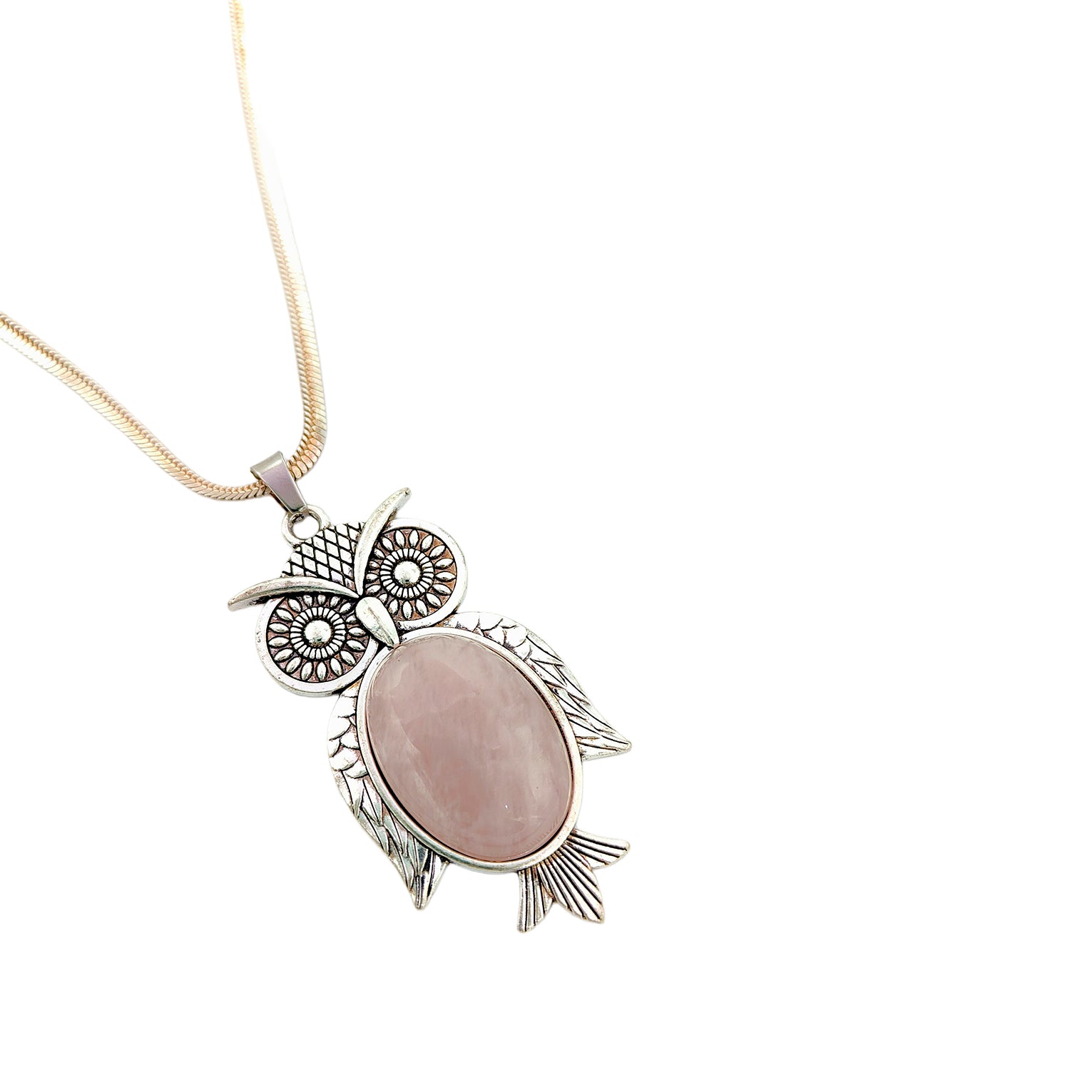 Crystal Owl Pendant