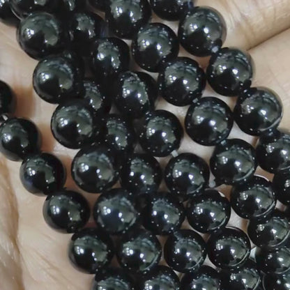 Black Obsidian Mala