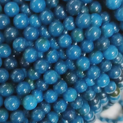 Neon Apatite Mala