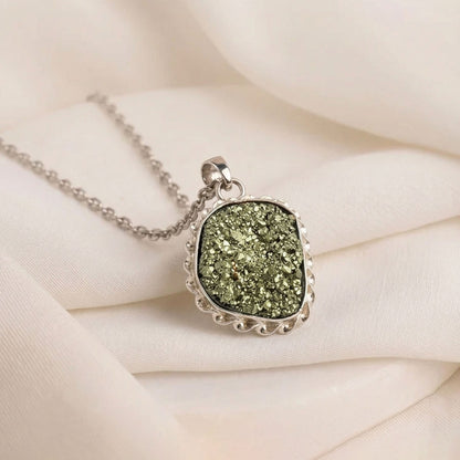 healing crystal pendant