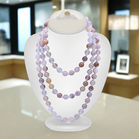 Rainbow Moonstone Mala