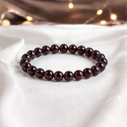Red Garnet New Crystal Bracelet