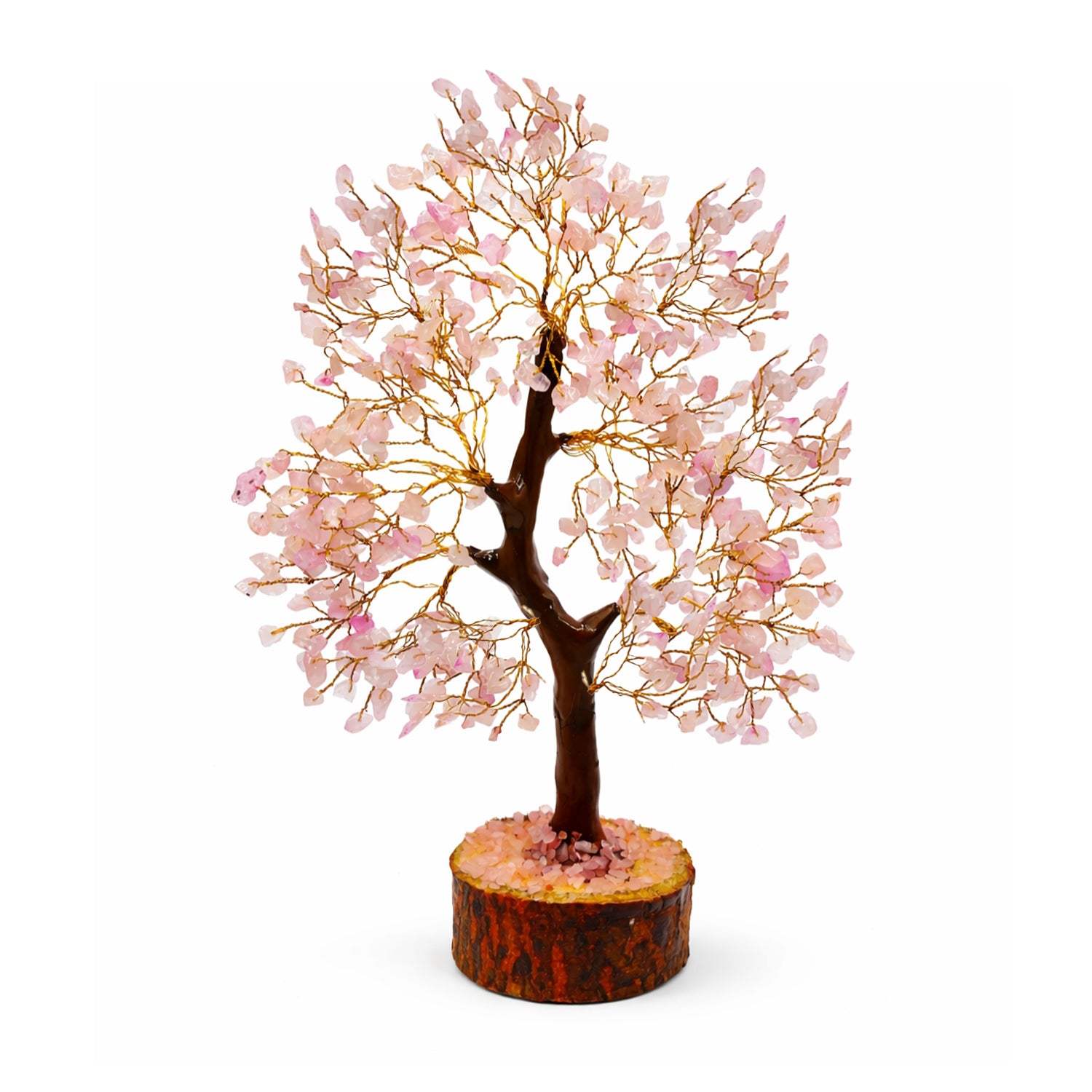 rose quartz tree