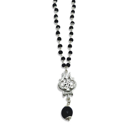 Karungali Shiva Om Mala – Protection, Peace & Positive Energy Bracelet