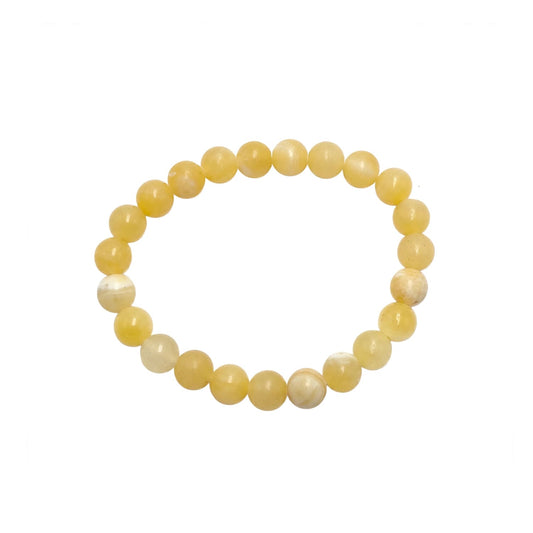 Yellow Calcite Crystal Bracelet