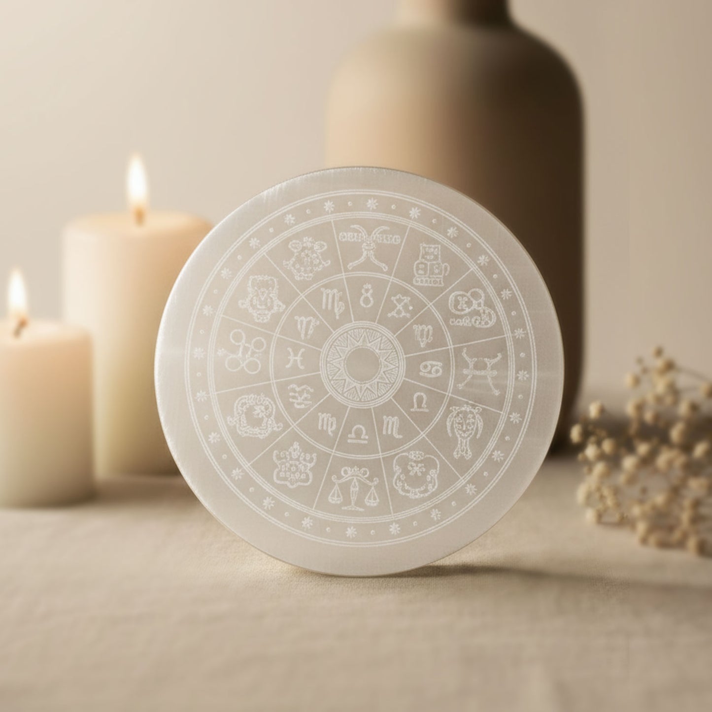 Selenite Plate